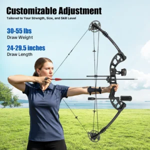 30-55 lbs Compound Bow Adjustable Draw Weight