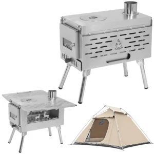 Wood Stove Stainless Steel Tent Stove