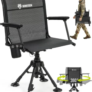 360° Silent Swivel Hunting Chair