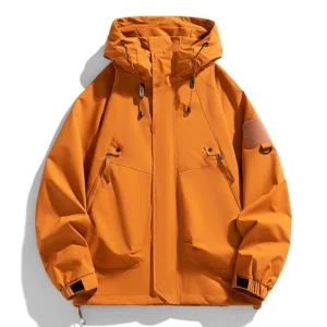 Men's Windbreaker Hooded Waterproof  Jacket